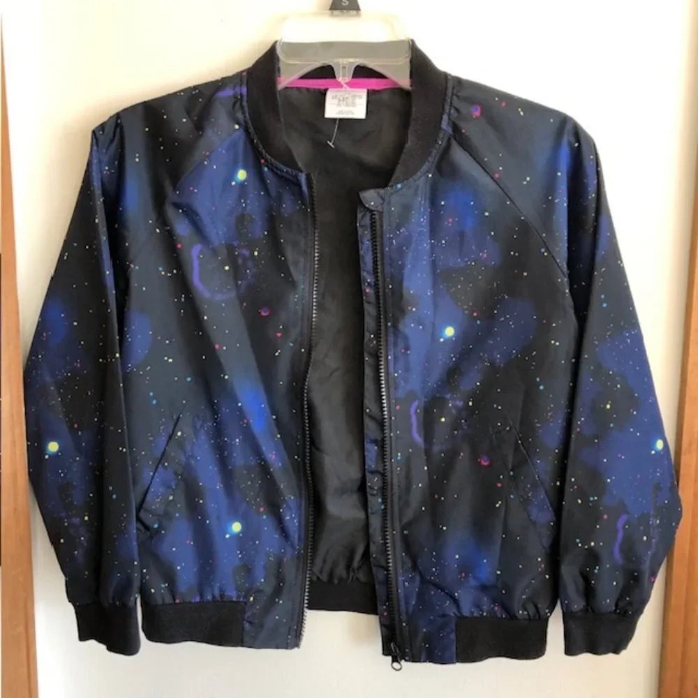 DISNEY STAR WARS Kids Galaxy Bomber Lightweight Jacket 7/8